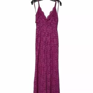 Morgan & Co. Amina Corset Dress Sz 3 Hot Pink New